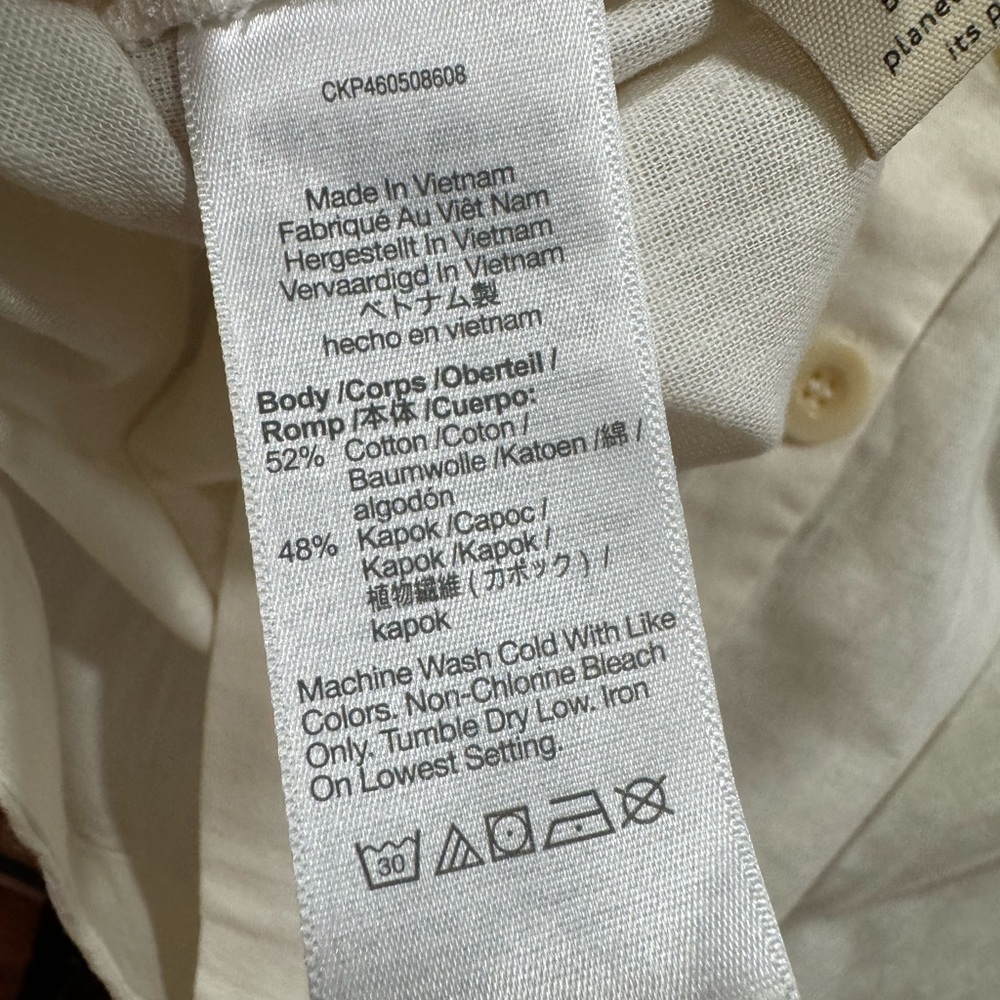 Medewell (Re)sponsible V-Neck Button-Back Sleeveless Top - Picture 11 of 11